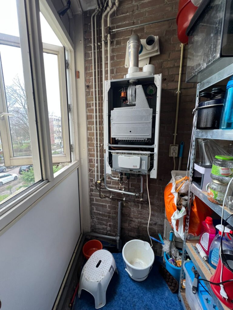 Nieuwe cv-ketel & leidingwerk – voor