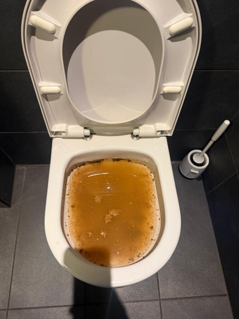 Verstopping wc verholpen – voor